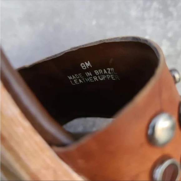 Vintage Mia shoes. Embellished leather heels . Size 8 - Picture 6 of 7